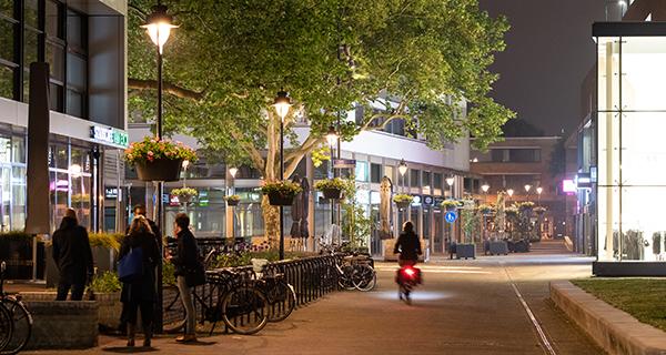 Schréder has extensive experience in lighting cycle parking ranks so users feel secure