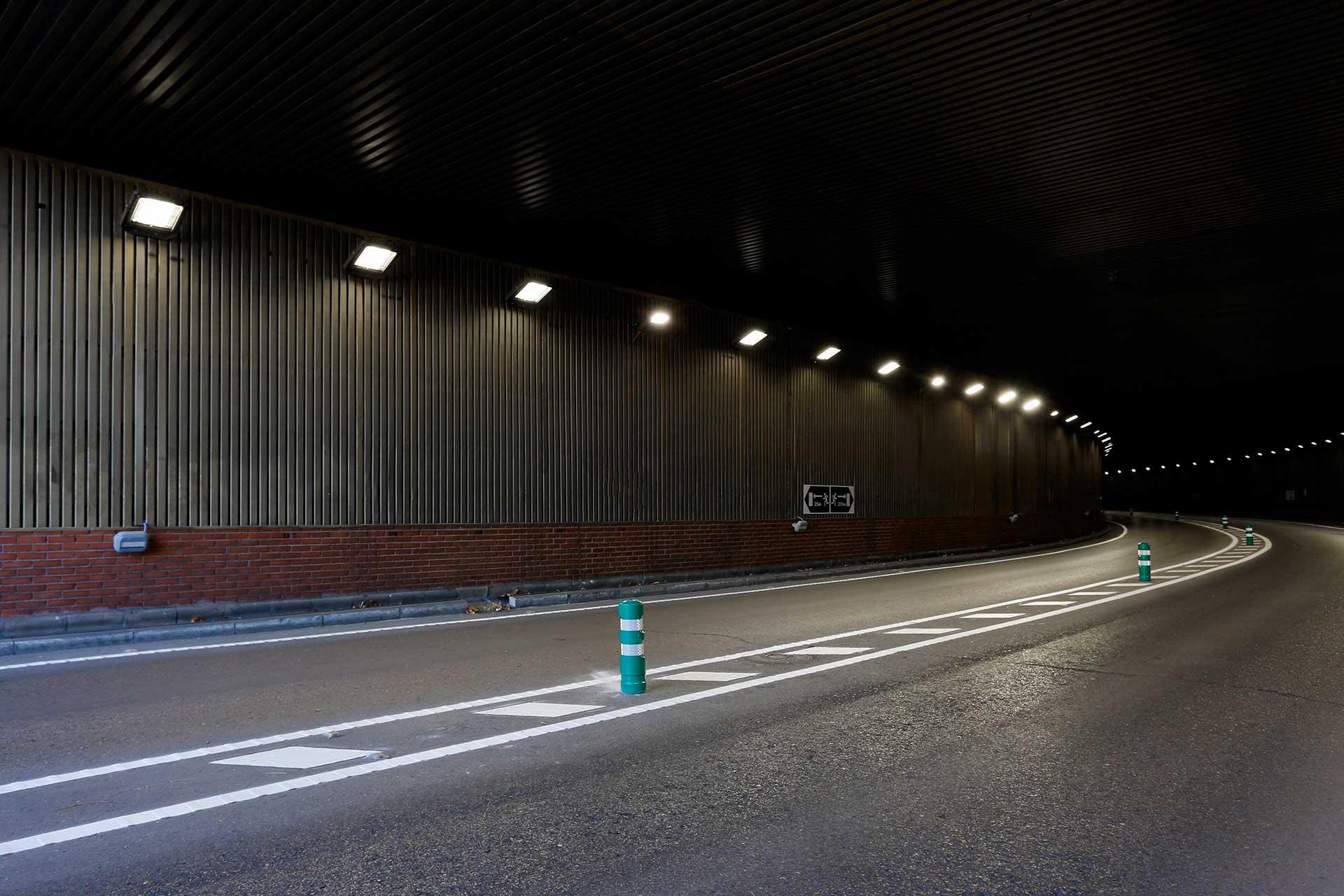 Intelligente, nachhaltige Beleuchtungslösung verbessert die Sicherheit im Aguas Vivas Tunnel